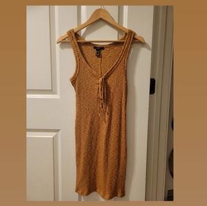 Tan Firever 21 dress
